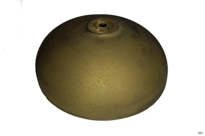 Bronzen comtoise bel, Ø 12.3 cm.