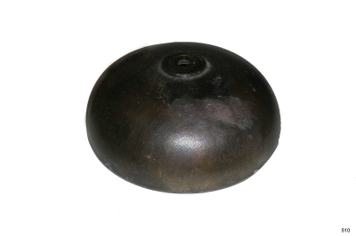 Bronzen bel, Ø 8.3 cm.