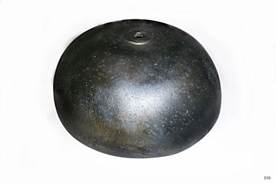 Bronzen comtoise bel, Ø 11.9 cm.