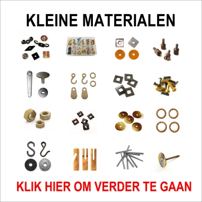 B03 Kleine materialen Kleine materialen